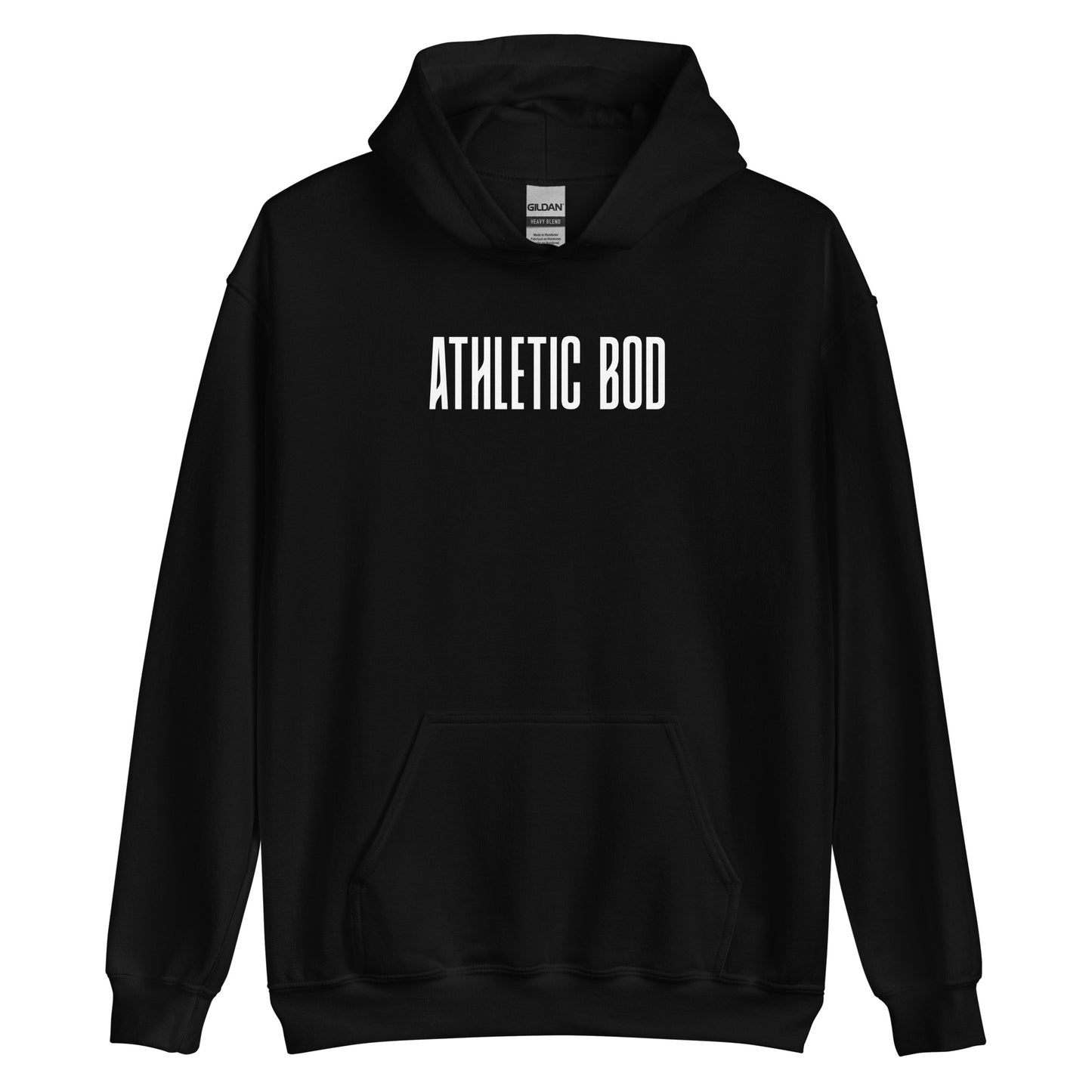 Athletic Bod Hoodie (Black)